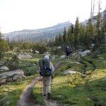 Day 3: In Which We Hike Back to Civilization and Squish Gets Angry at Tuolumne Meadows